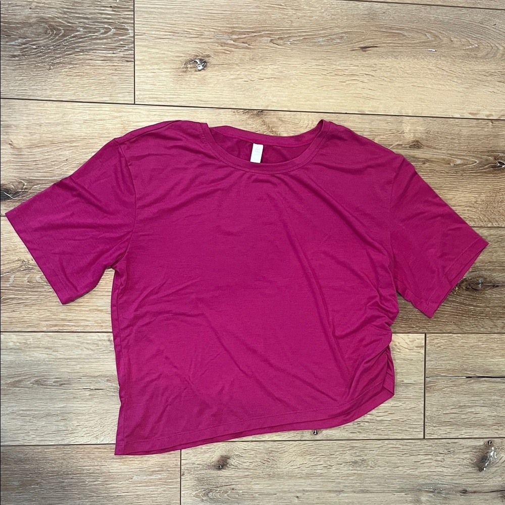 Zella Fuchsia Short Sleeve Tee